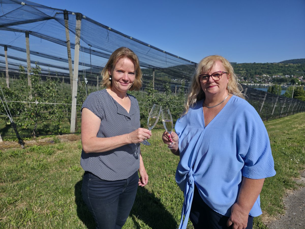 Patricia Dähler-Kraus und Esther Schaefer-Meier
