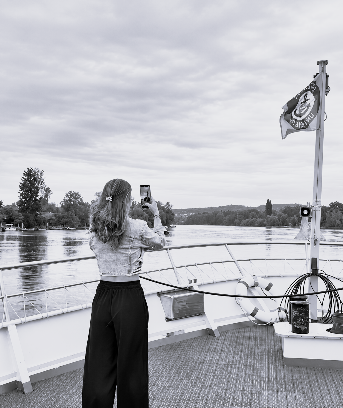Innert zwei Wochen an Bord: Witers und die Schifffahrt URh